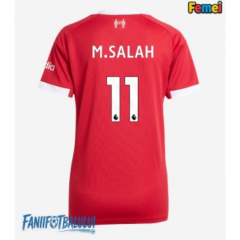Liverpool Mohamed Salah #11 Tricou Fotbal Replică 2025-26 Femei Acasa